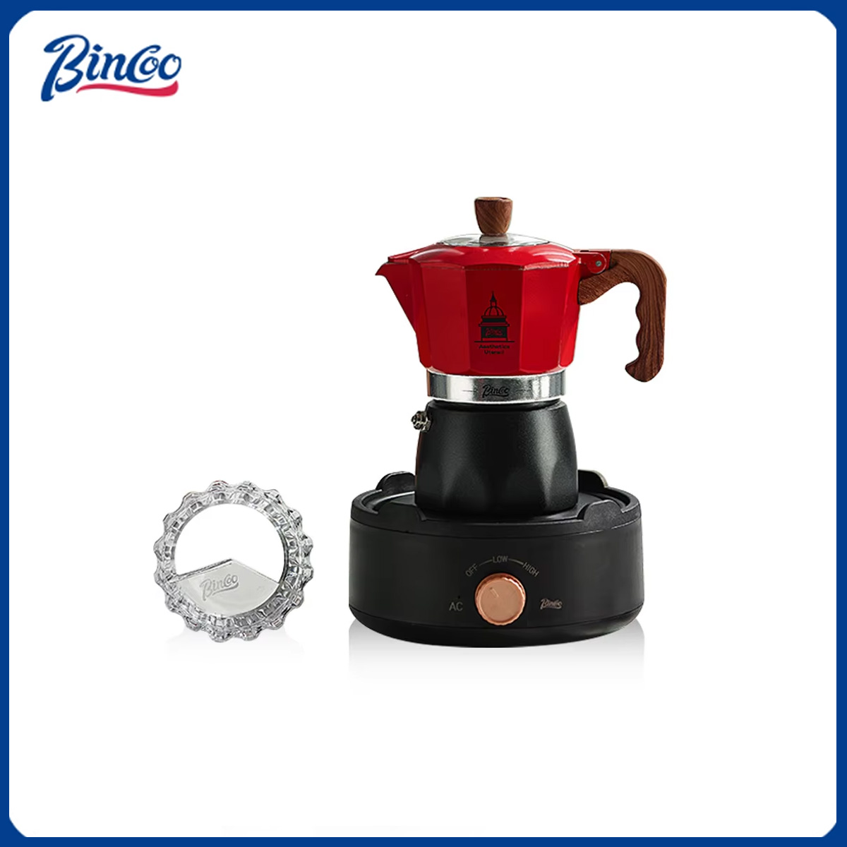 Coffee Tea Making Machine - Bincoo صمام مزدوج القهوة وعاء موكا