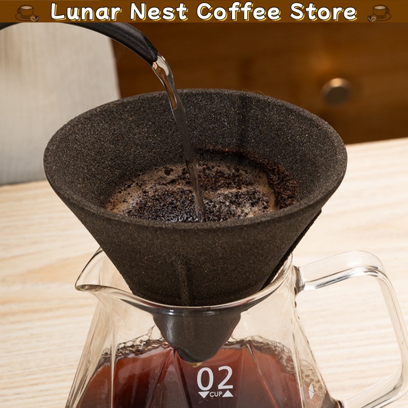 Coffee Dripper V60 - كوب تقطير القهوة السيراميكي كونان V60
