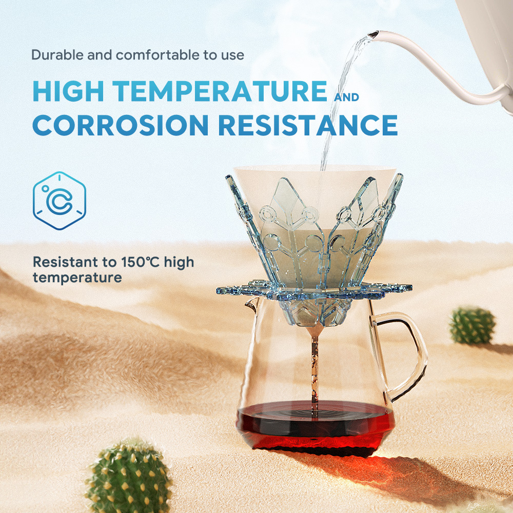 Coffee Dripper V60 - محمولة قابلة للطي صانع القهوة تصفية