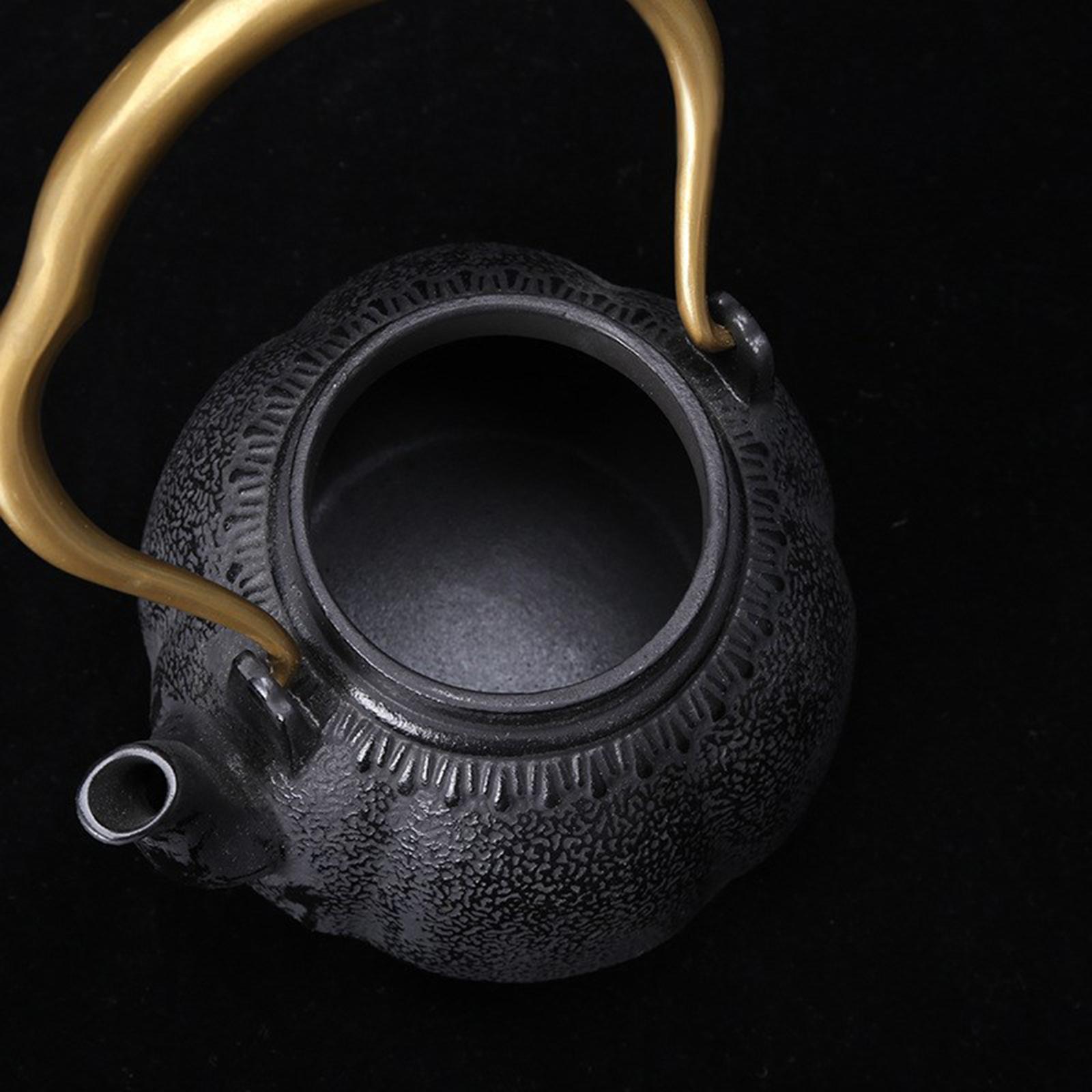 Cast Iron Teapot - إبريق شاي حديدي للاستخدام المنزلي سعة