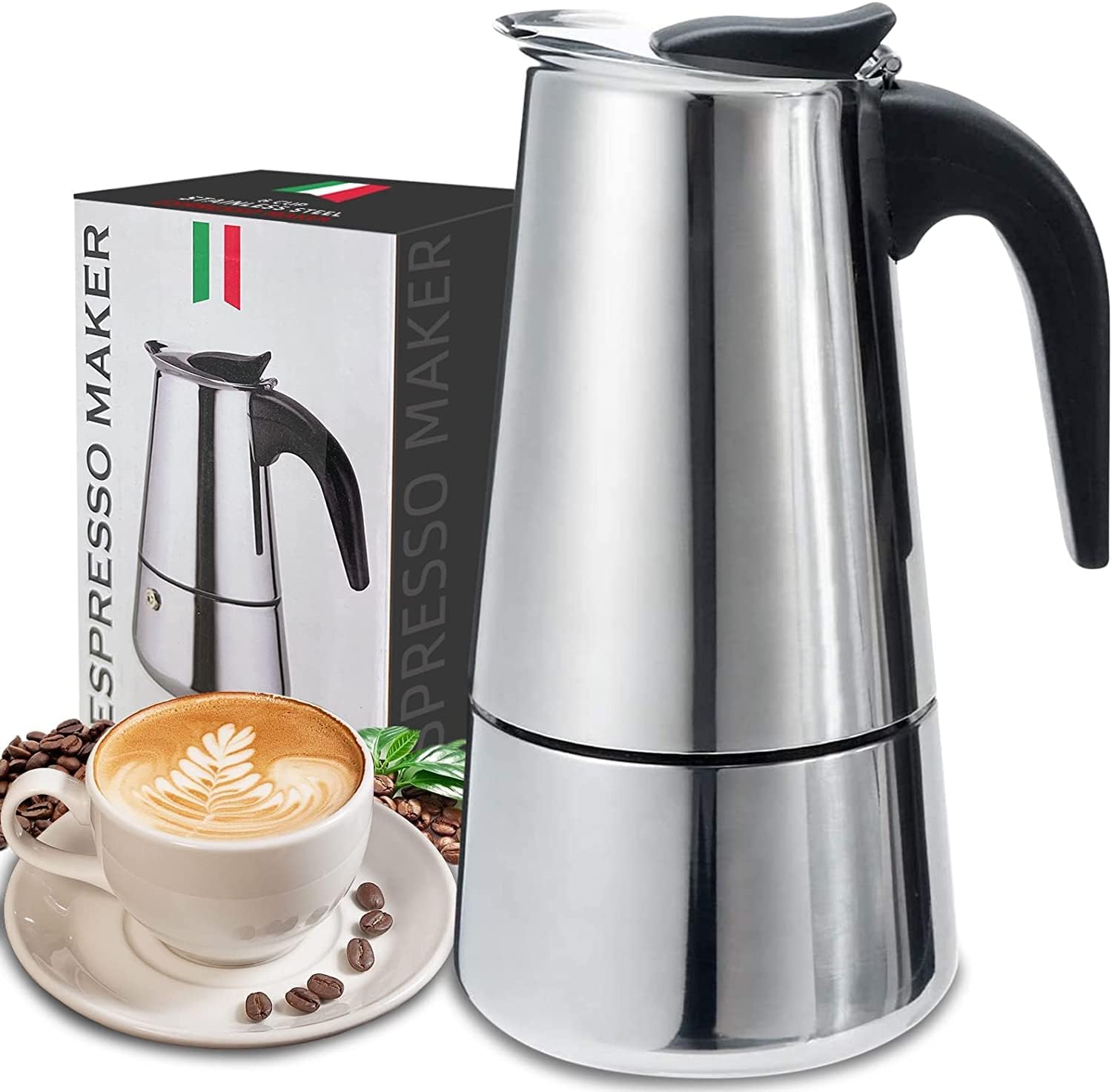 Coffee Tea Making Machine - 4/أكواب-ماكينة صنع قهوة موكا