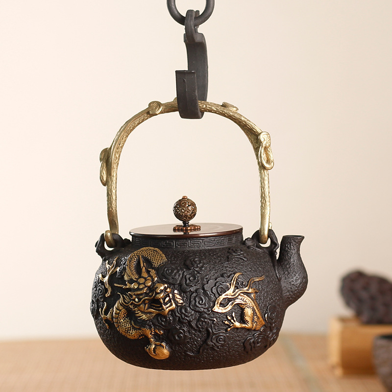 إبريق شاي من الحديد الزهر سعة  - مراجعة Cast Iron Teapot وسعره