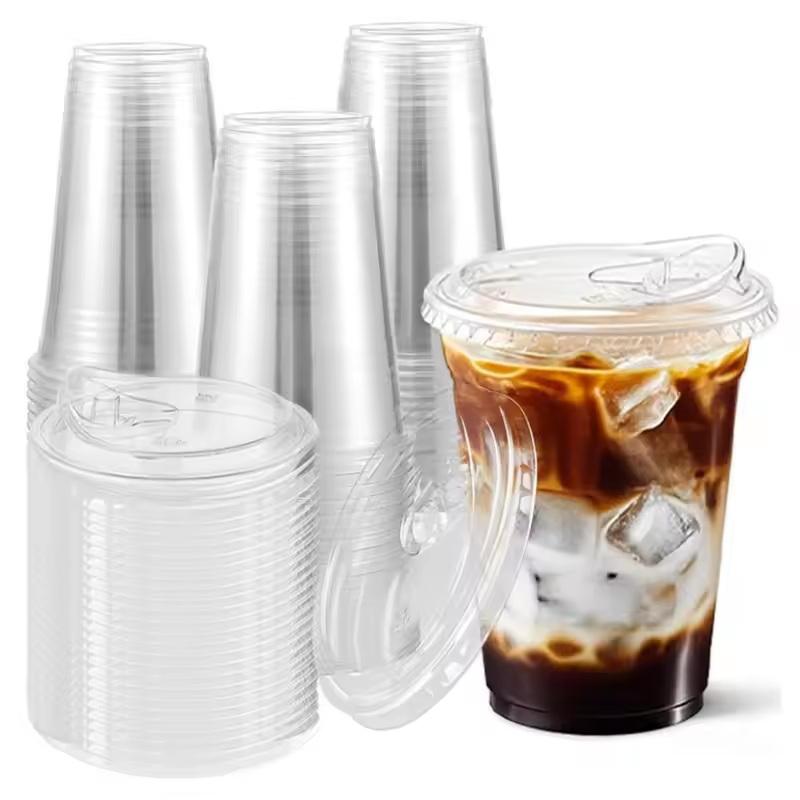 10 أكواب بلاستيكية PET للاستخد - مراجعة Lemon Tea Coffee وسعره