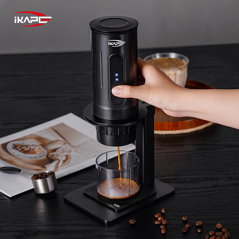 ماكينة قهوة محمولة IKAPE Kapo  - مراجعة Coffee Tea Making Machine وسعره