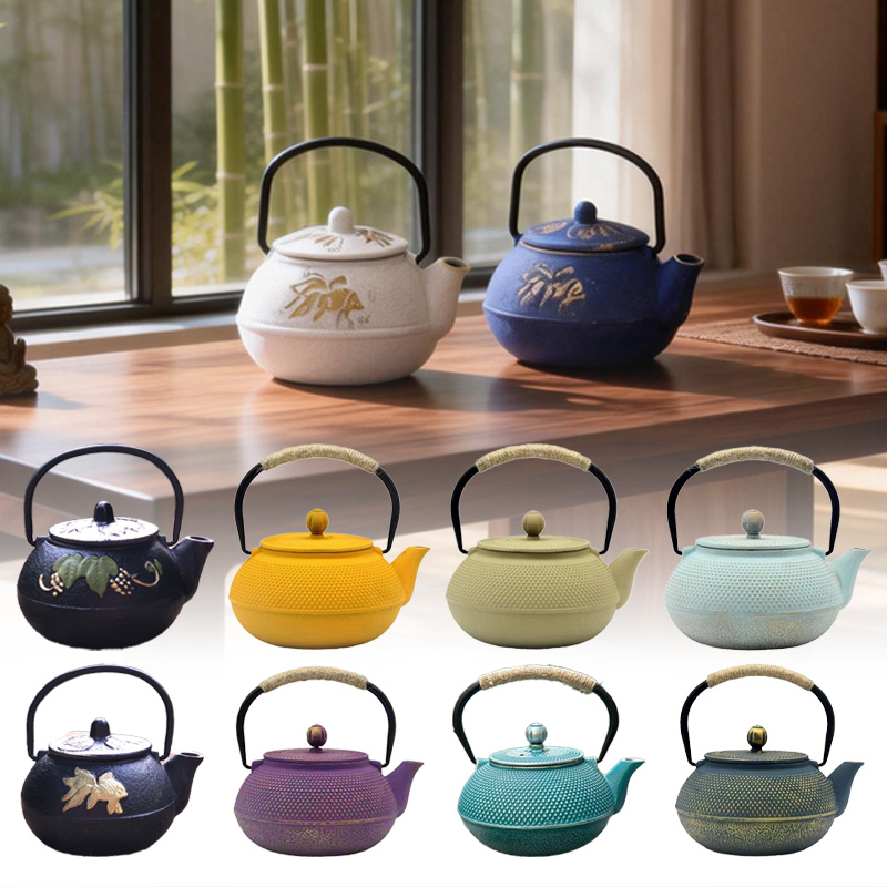 إبريق شاي من الحديد الزهر بتصم - مراجعة Cast Iron Teapot وسعره