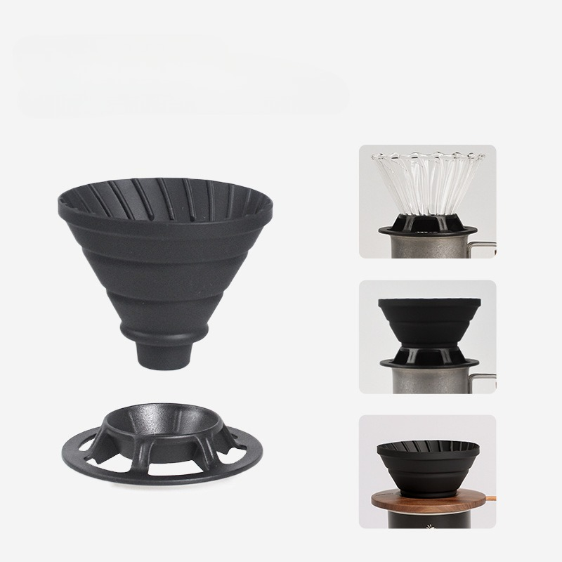 كوب فلتر قهوة من السيليكون قاب - مراجعة Coffee Dripper V60 وسعره