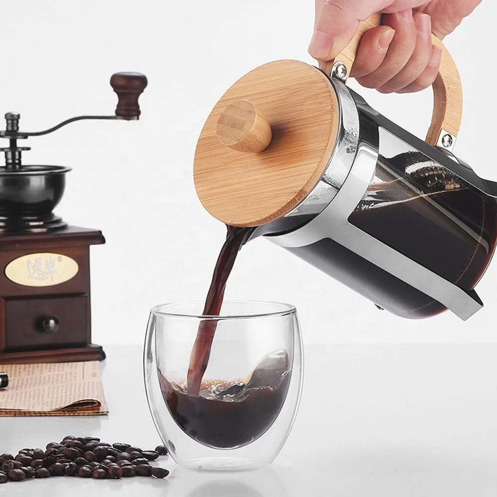 أباريق ضغط من الفولاذ المقاوم  - مراجعة French Press Glass وسعره