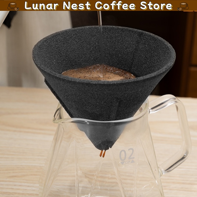 كوب تقطير القهوة السيراميكي كو - مراجعة Coffee Dripper V60 وسعره