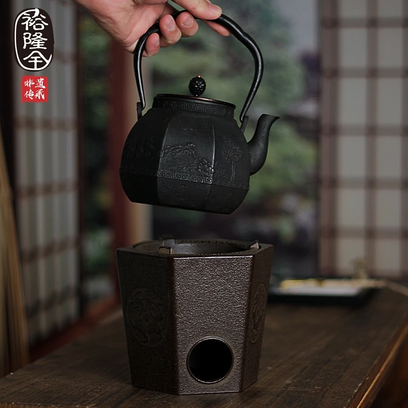 سخان شاي من الحديد الزهر، موقد - مراجعة Cast Iron Teapot وسعره