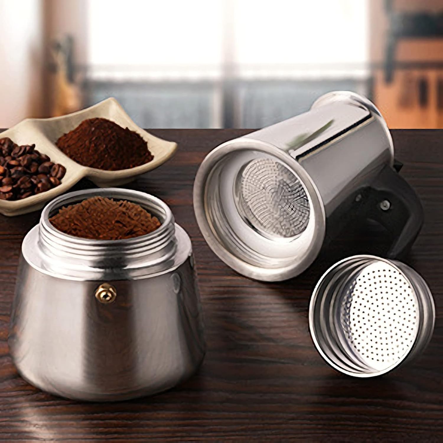 4/أكواب-ماكينة صنع قهوة موكا - مراجعة Coffee Tea Making Machine وسعره