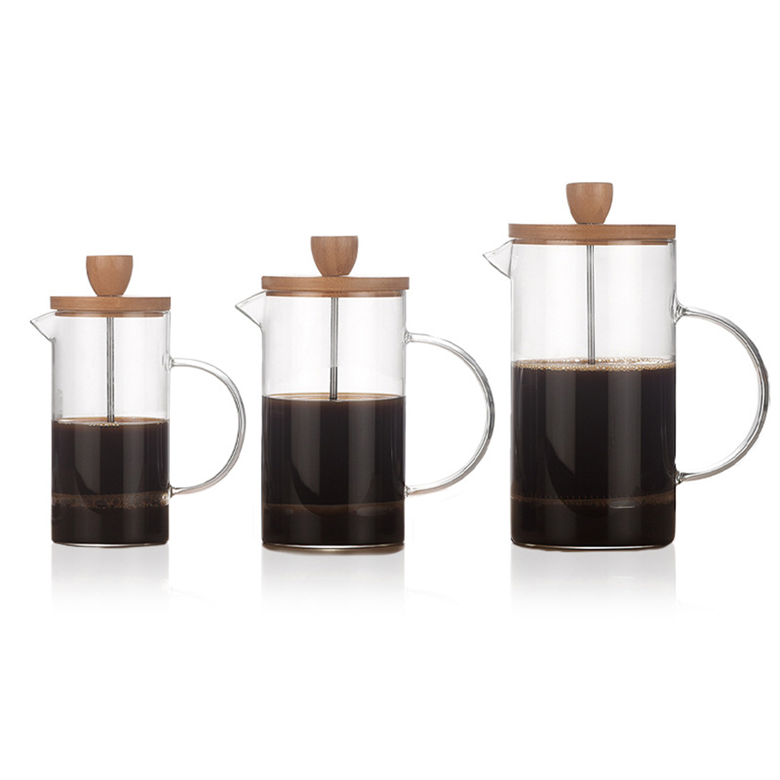 وعاء ضغط فلتر فرنسي منزلي متعد - مراجعة French Press Glass وسعره
