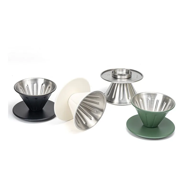 1-2 أشخاص القهوة كوب مرشح الفو - مراجعة Coffee Dripper V60 وسعره