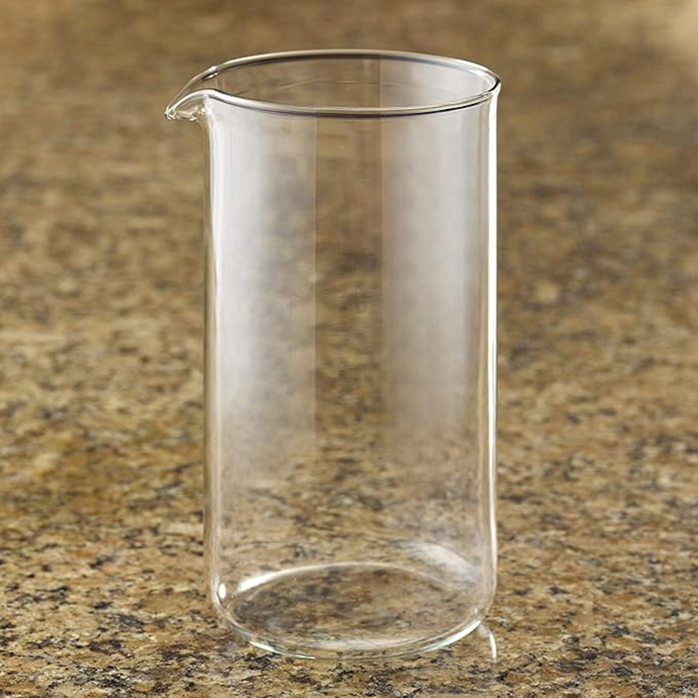 كوب زجاجي بديل عالمي من البورو - مراجعة French Press Glass وسعره
