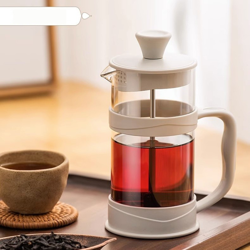 آلة صنع القهوة بالضغط اليدوي م - مراجعة French Press Glass وسعره