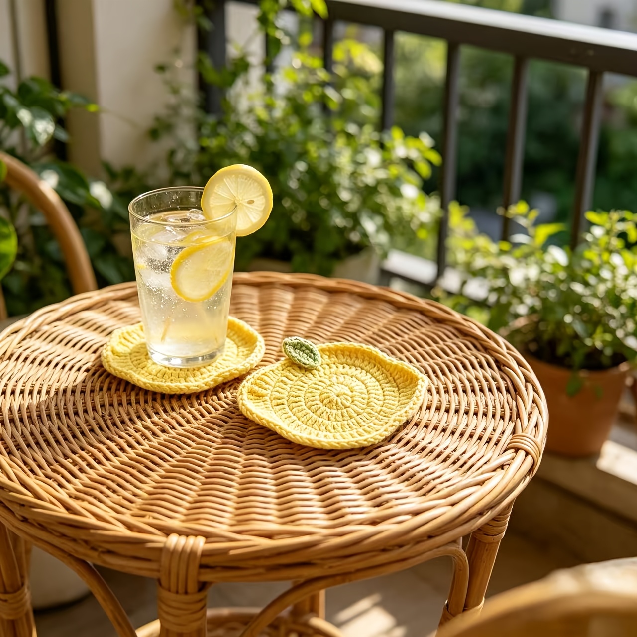حامل أكواب ليمون مصنوع يدويًا  - مراجعة Lemon Tea Coffee وسعره