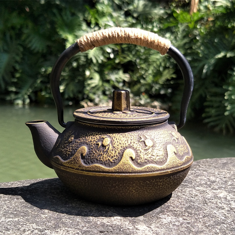 إبريق شاي ياباني من الحديد الز - مراجعة Cast Iron Teapot وسعره