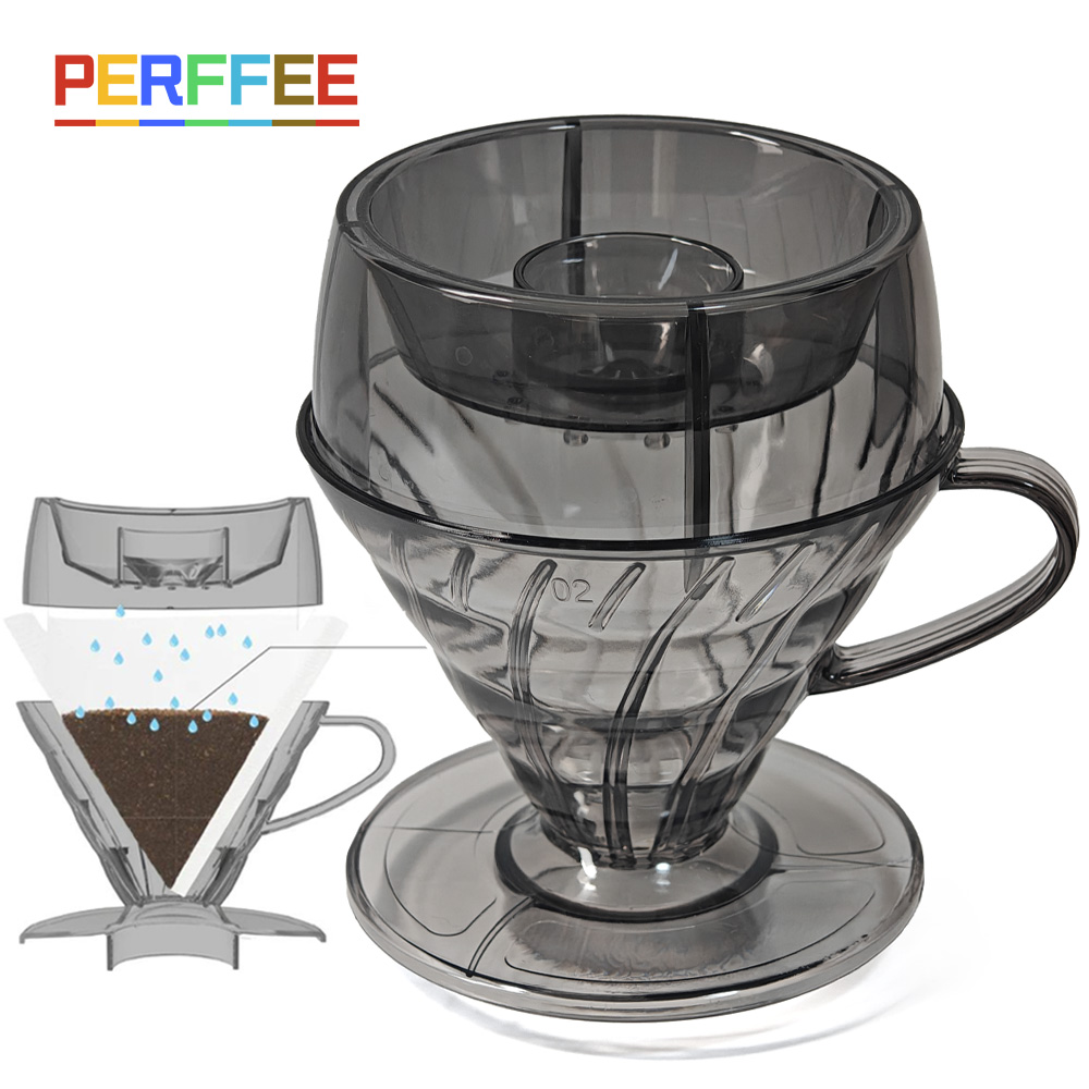 فلتر القهوة بالتنقيط دش V02 من - مراجعة Coffee Dripper V60 وسعره