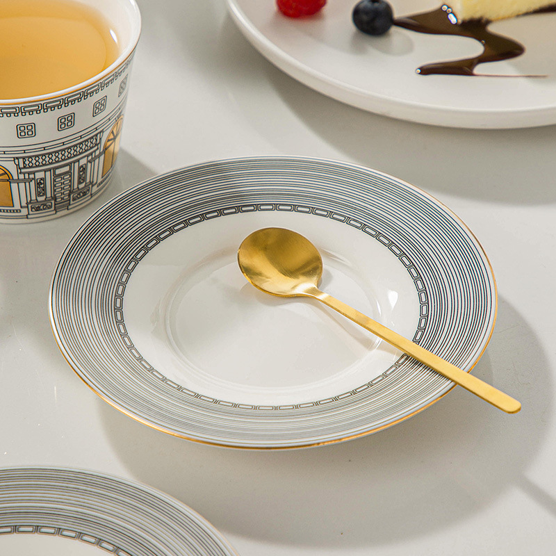 كوب معمارية وصحون قهوة كوب أور - مراجعة Coffee Tea Sugar Set وسعره