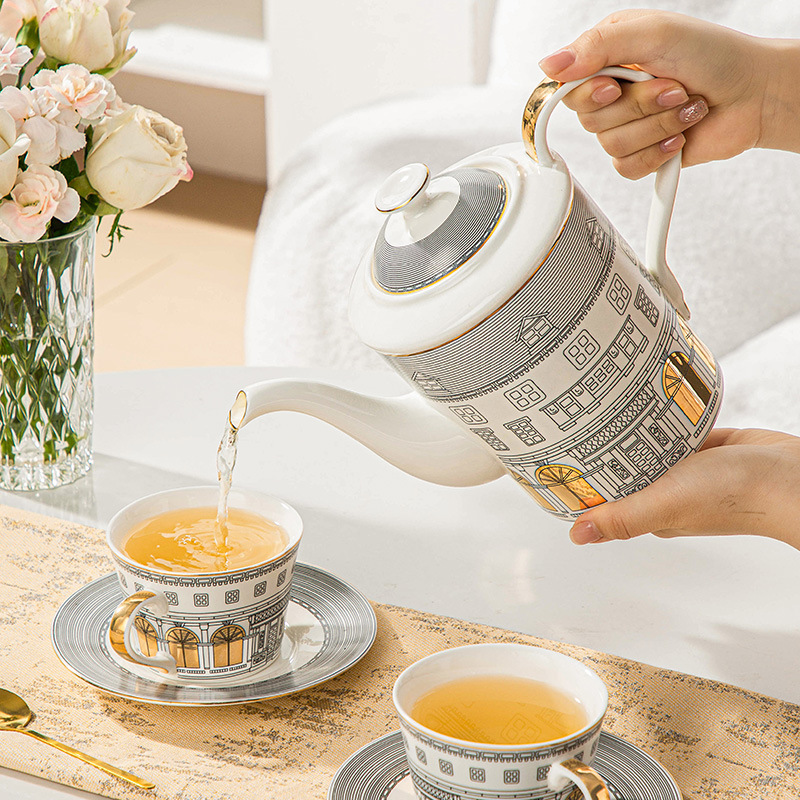 كوب معمارية وصحون قهوة كوب أور - مراجعة Coffee Tea Sugar Set وسعره