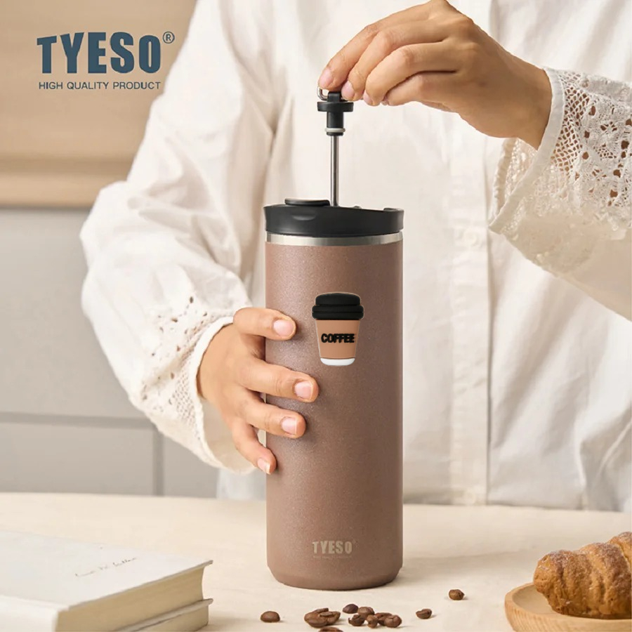 ثيرموس تايسو 750 مل، وعاء قهوة - مراجعة French Press Glass وسعره