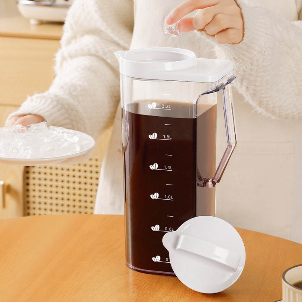 إبريق قهوة باردة كبير السعة مح - مراجعة French Press Glass وسعره