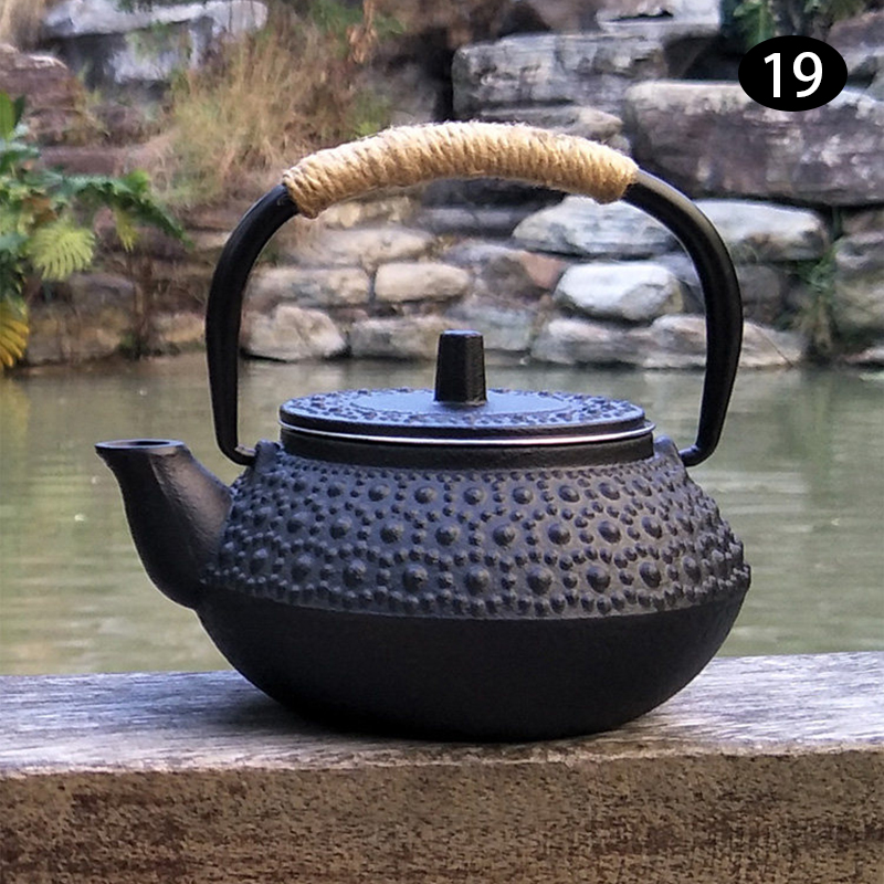 إبريق شاي ياباني عتيق من الحدي - مراجعة Cast Iron Teapot وسعره