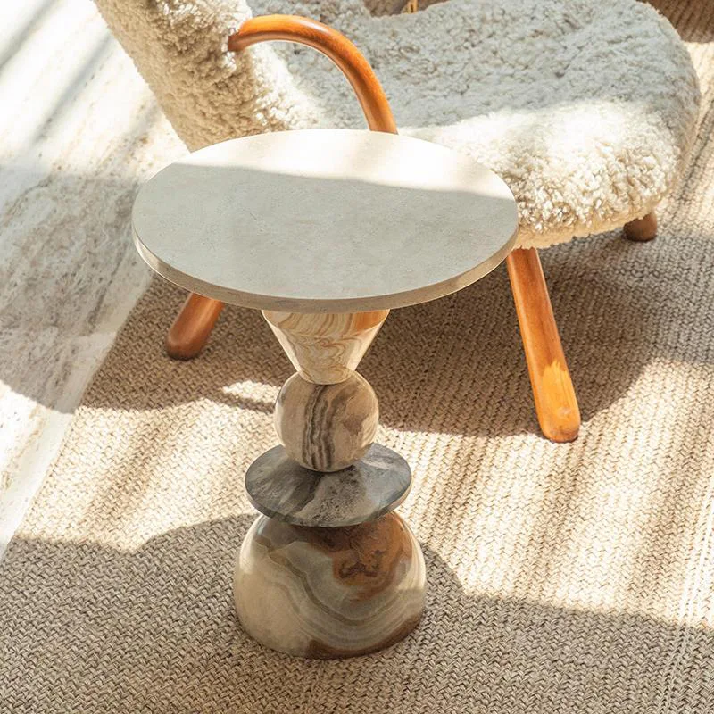 طاولة قهوة رخامية مستديرة مخصص - مراجعة Coffee Tea Nook وسعره